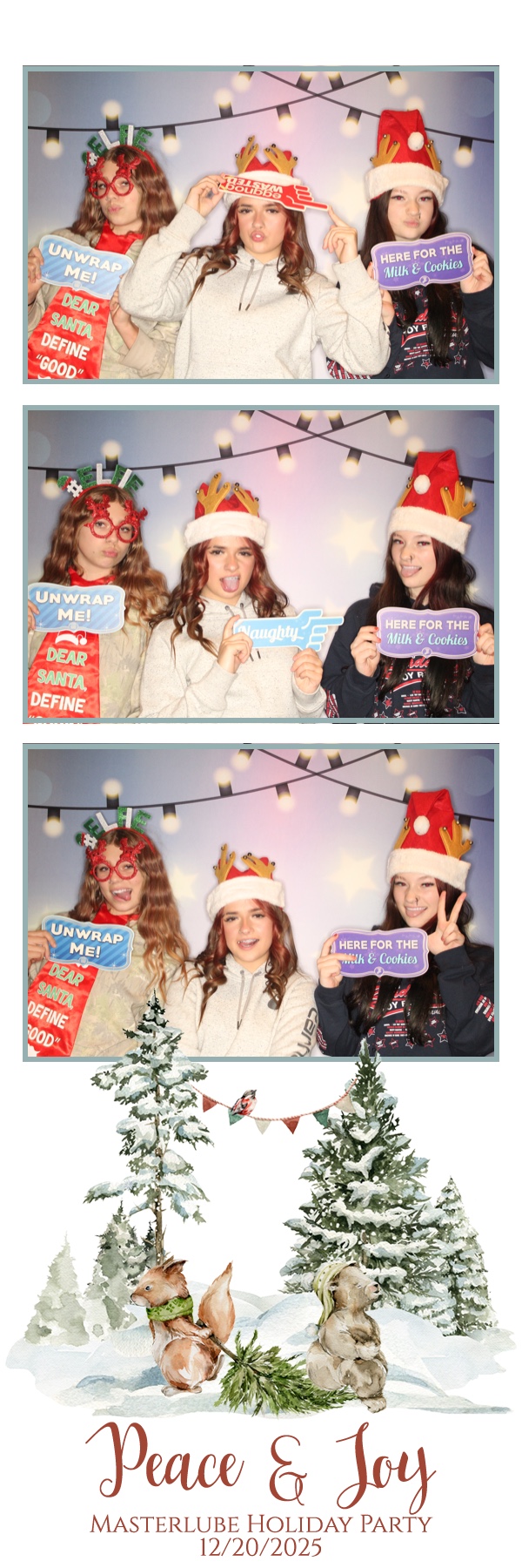 Masterlube Holiday Party | View more photos from the event at gallery.photoboothbillings.com/u/PhotoBoothBillings/Masterlube-Holiday-Party