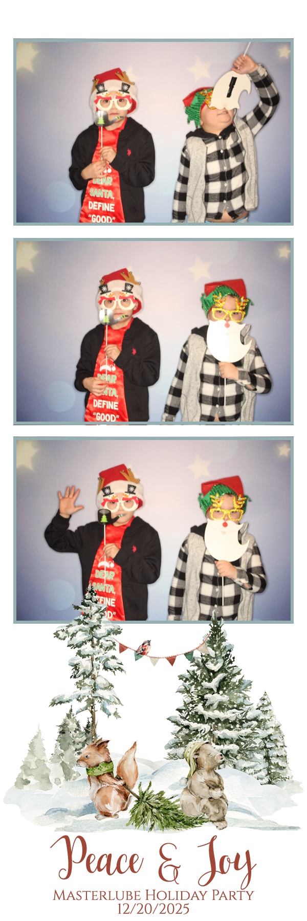 Masterlube Holiday Party | View more photos from the event at gallery.photoboothbillings.com/u/PhotoBoothBillings/Masterlube-Holiday-Party