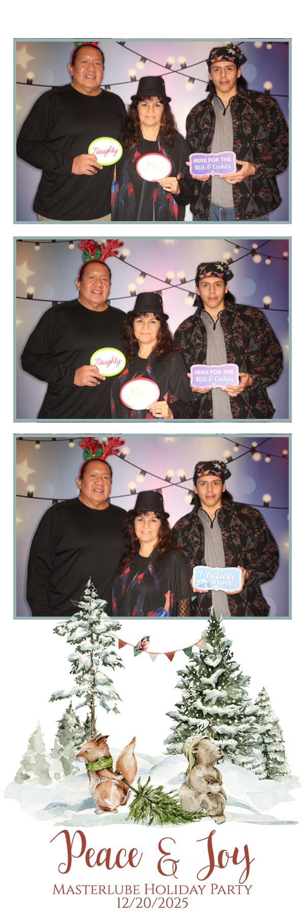 Masterlube Holiday Party | View more photos from the event at gallery.photoboothbillings.com/u/PhotoBoothBillings/Masterlube-Holiday-Party