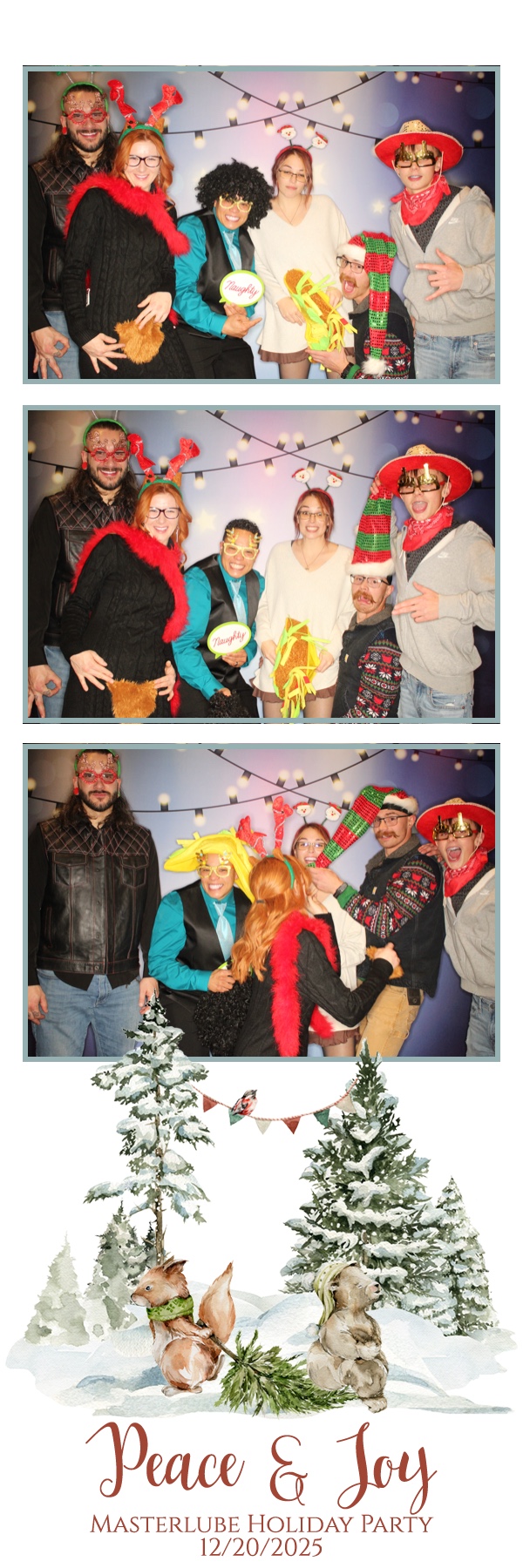 Masterlube Holiday Party | View more photos from the event at gallery.photoboothbillings.com/u/PhotoBoothBillings/Masterlube-Holiday-Party
