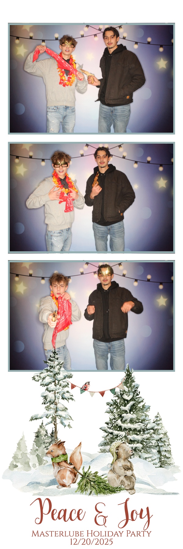 Masterlube Holiday Party | View more photos from the event at gallery.photoboothbillings.com/u/PhotoBoothBillings/Masterlube-Holiday-Party
