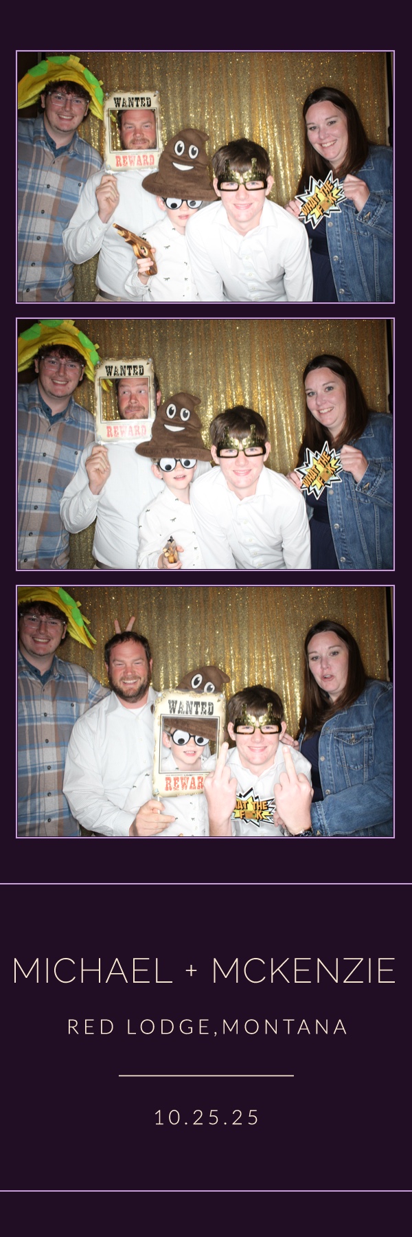 McKenzie and Michael's Wedding | View more photos from the event at gallery.photoboothbillings.com/u/PhotoBoothBillings/McKenzie-and-Michaels-Wedding