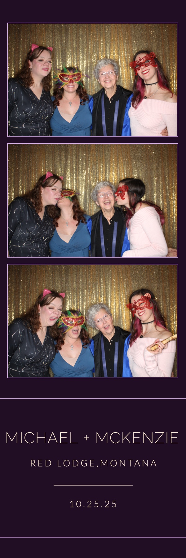 McKenzie and Michael's Wedding | View more photos from the event at gallery.photoboothbillings.com/u/PhotoBoothBillings/McKenzie-and-Michaels-Wedding