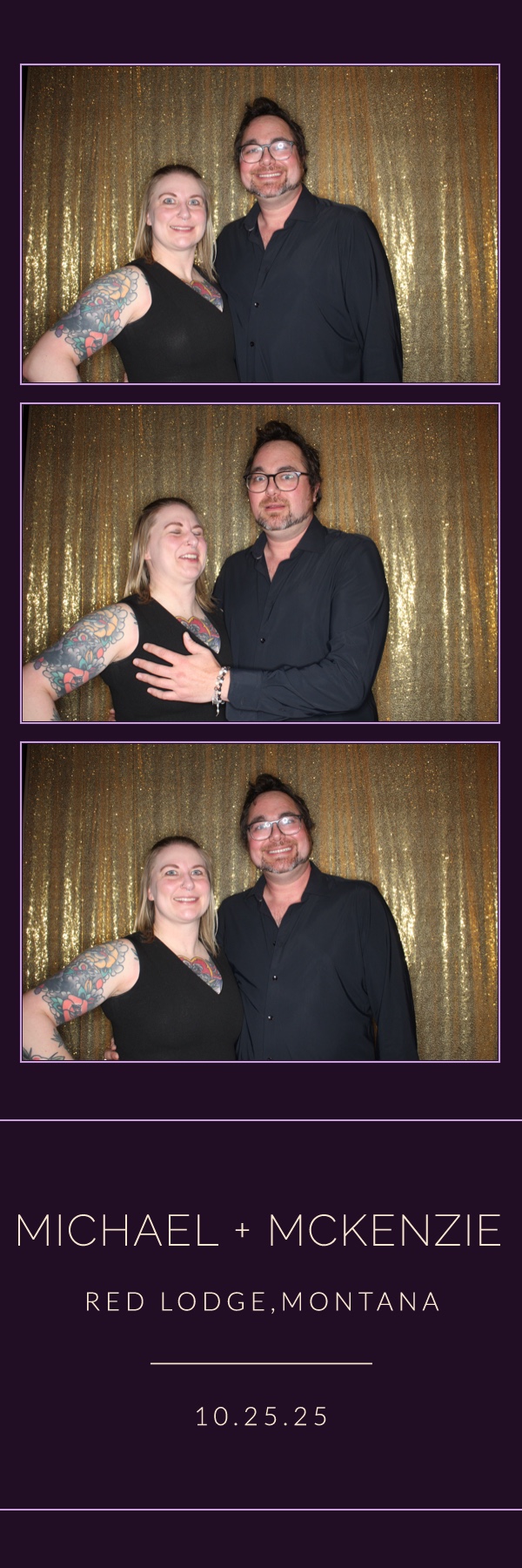 McKenzie and Michael's Wedding | View more photos from the event at gallery.photoboothbillings.com/u/PhotoBoothBillings/McKenzie-and-Michaels-Wedding