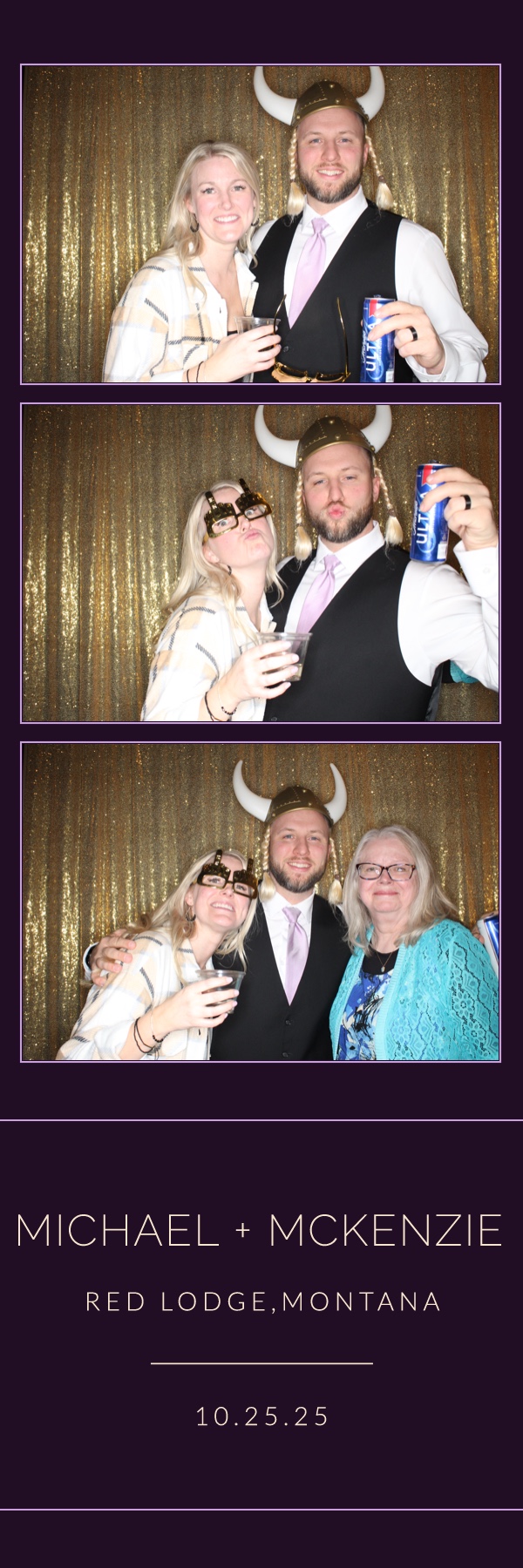 McKenzie and Michael's Wedding | View more photos from the event at gallery.photoboothbillings.com/u/PhotoBoothBillings/McKenzie-and-Michaels-Wedding