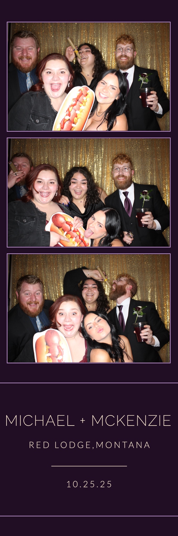 McKenzie and Michael's Wedding | View more photos from the event at gallery.photoboothbillings.com/u/PhotoBoothBillings/McKenzie-and-Michaels-Wedding