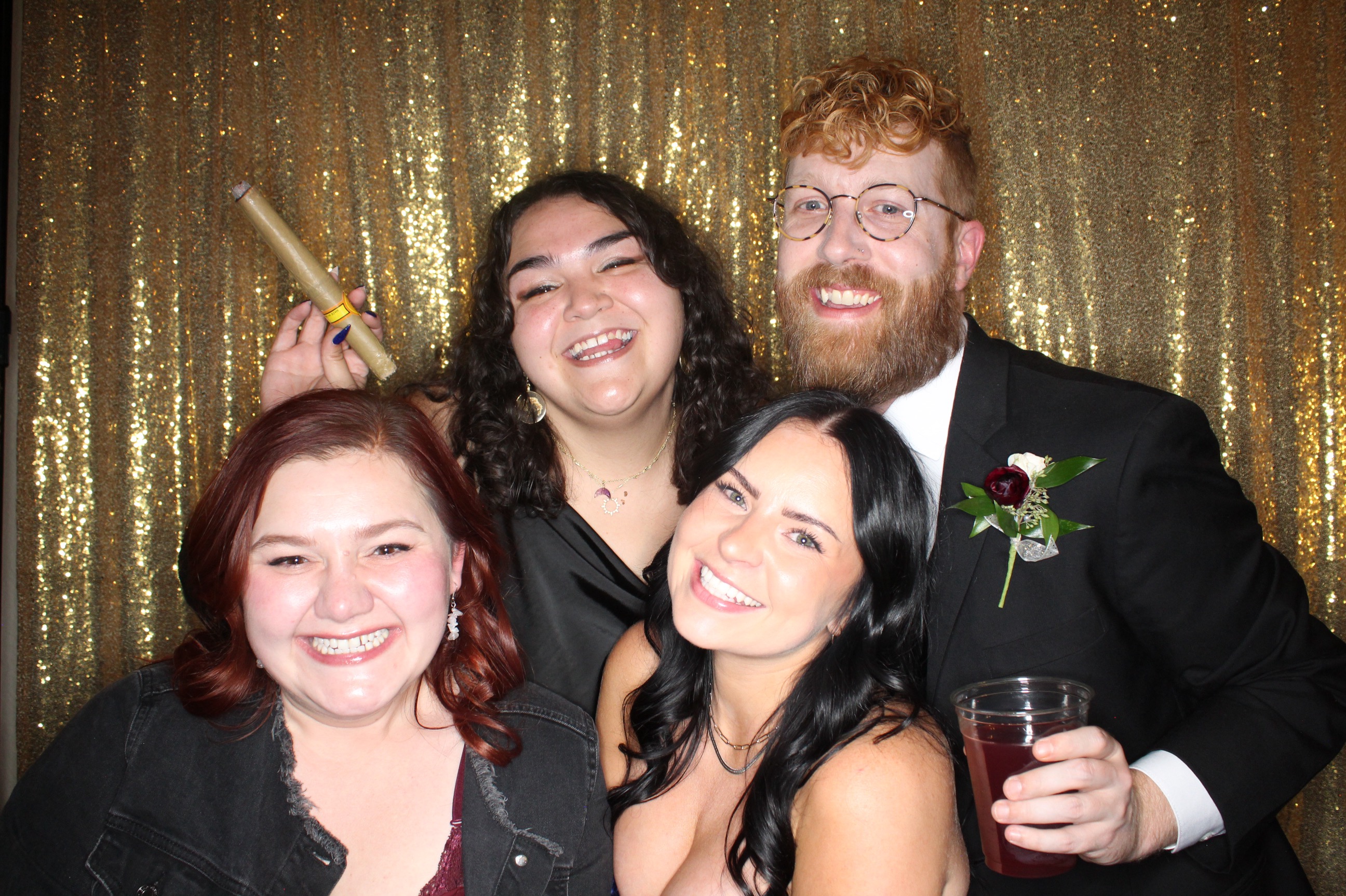 McKenzie and Michael's Wedding | View more photos from the event at gallery.photoboothbillings.com/u/PhotoBoothBillings/McKenzie-and-Michaels-Wedding