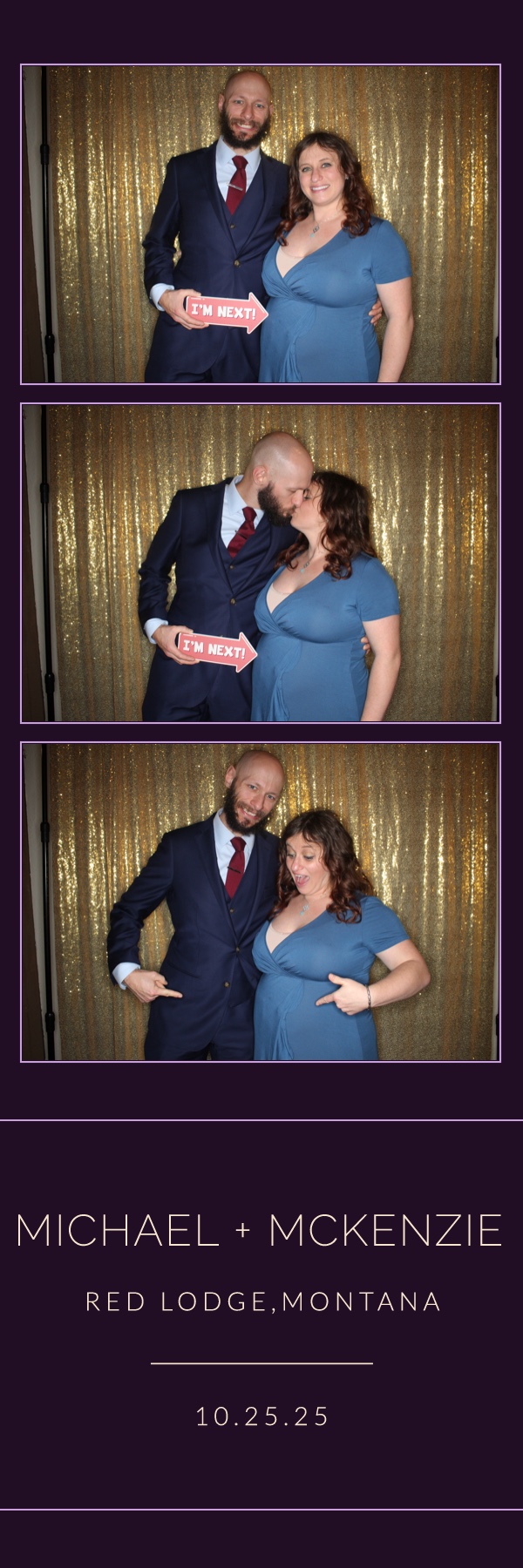 McKenzie and Michael's Wedding | View more photos from the event at gallery.photoboothbillings.com/u/PhotoBoothBillings/McKenzie-and-Michaels-Wedding