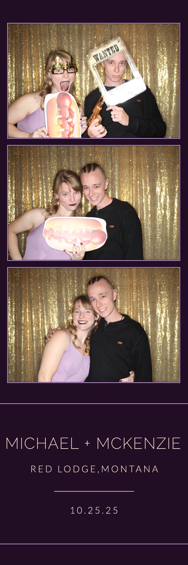 McKenzie and Michael's Wedding | View more photos from the event at gallery.photoboothbillings.com/u/PhotoBoothBillings/McKenzie-and-Michaels-Wedding