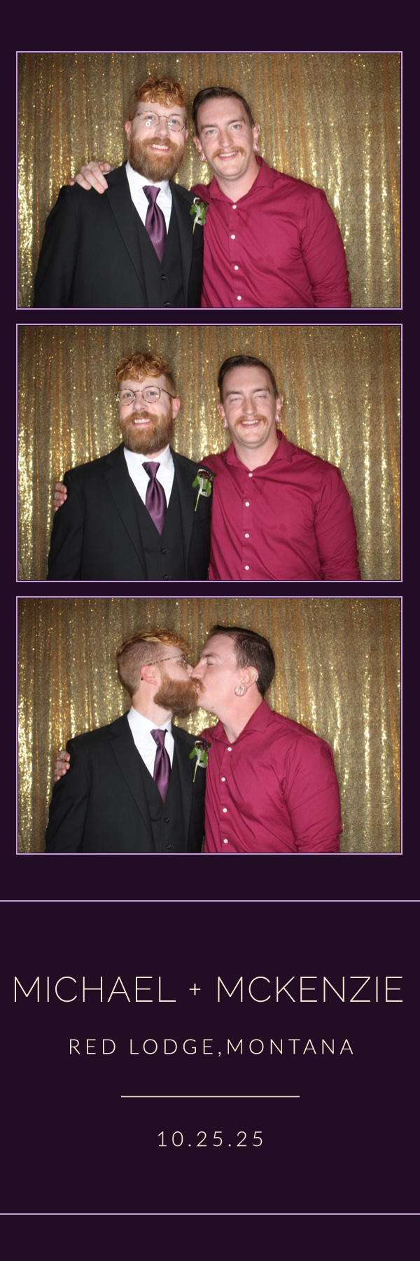 McKenzie and Michael's Wedding | View more photos from the event at gallery.photoboothbillings.com/u/PhotoBoothBillings/McKenzie-and-Michaels-Wedding