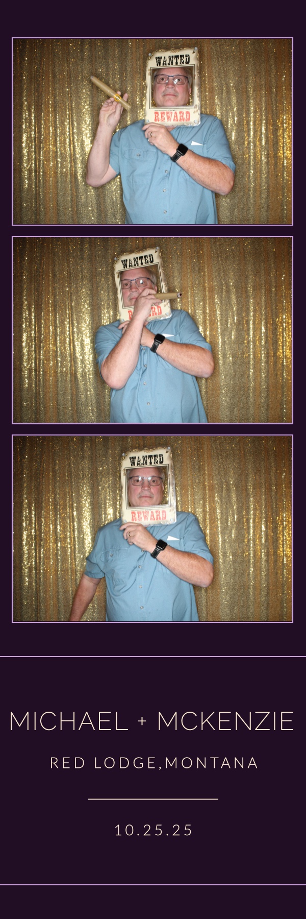 McKenzie and Michael's Wedding | View more photos from the event at gallery.photoboothbillings.com/u/PhotoBoothBillings/McKenzie-and-Michaels-Wedding