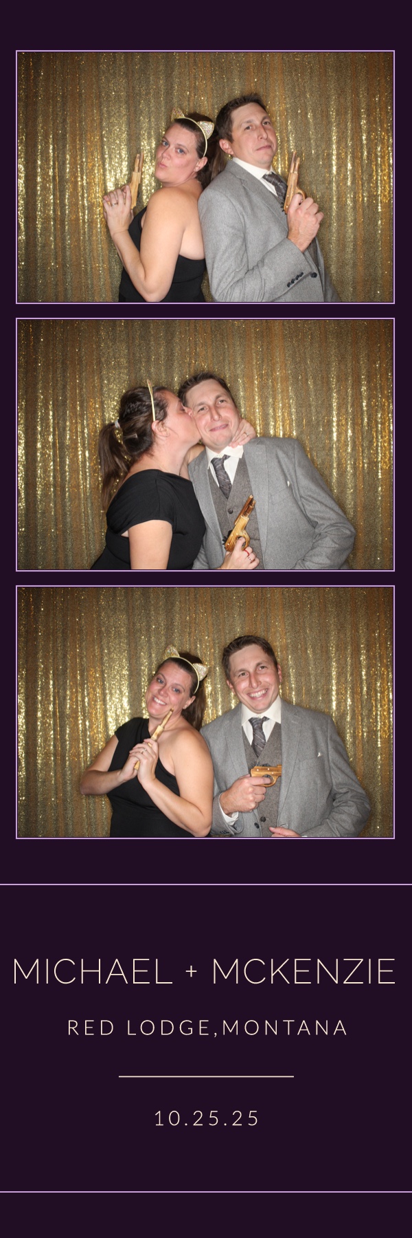 McKenzie and Michael's Wedding | View more photos from the event at gallery.photoboothbillings.com/u/PhotoBoothBillings/McKenzie-and-Michaels-Wedding