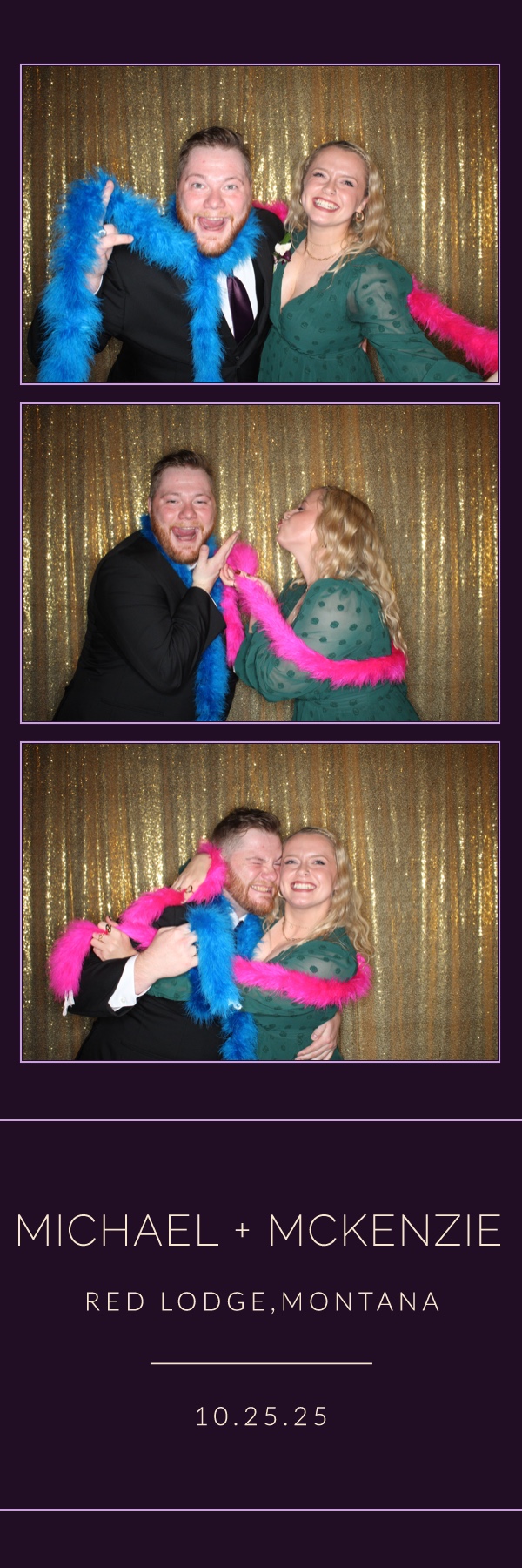 McKenzie and Michael's Wedding | View more photos from the event at gallery.photoboothbillings.com/u/PhotoBoothBillings/McKenzie-and-Michaels-Wedding