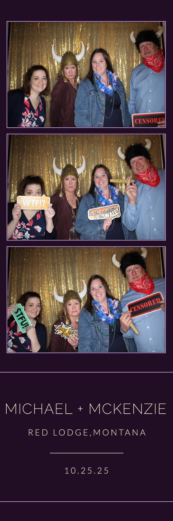 McKenzie and Michael's Wedding | View more photos from the event at gallery.photoboothbillings.com/u/PhotoBoothBillings/McKenzie-and-Michaels-Wedding