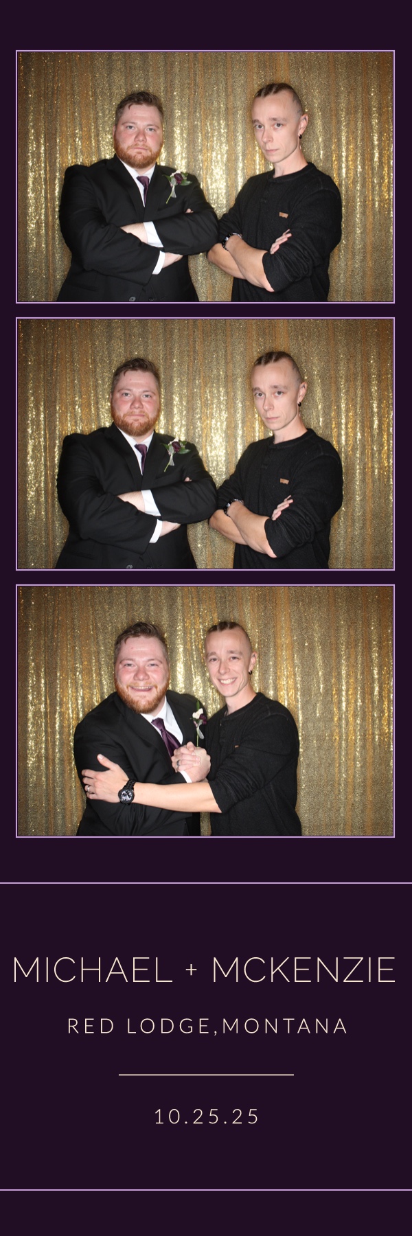 McKenzie and Michael's Wedding | View more photos from the event at gallery.photoboothbillings.com/u/PhotoBoothBillings/McKenzie-and-Michaels-Wedding