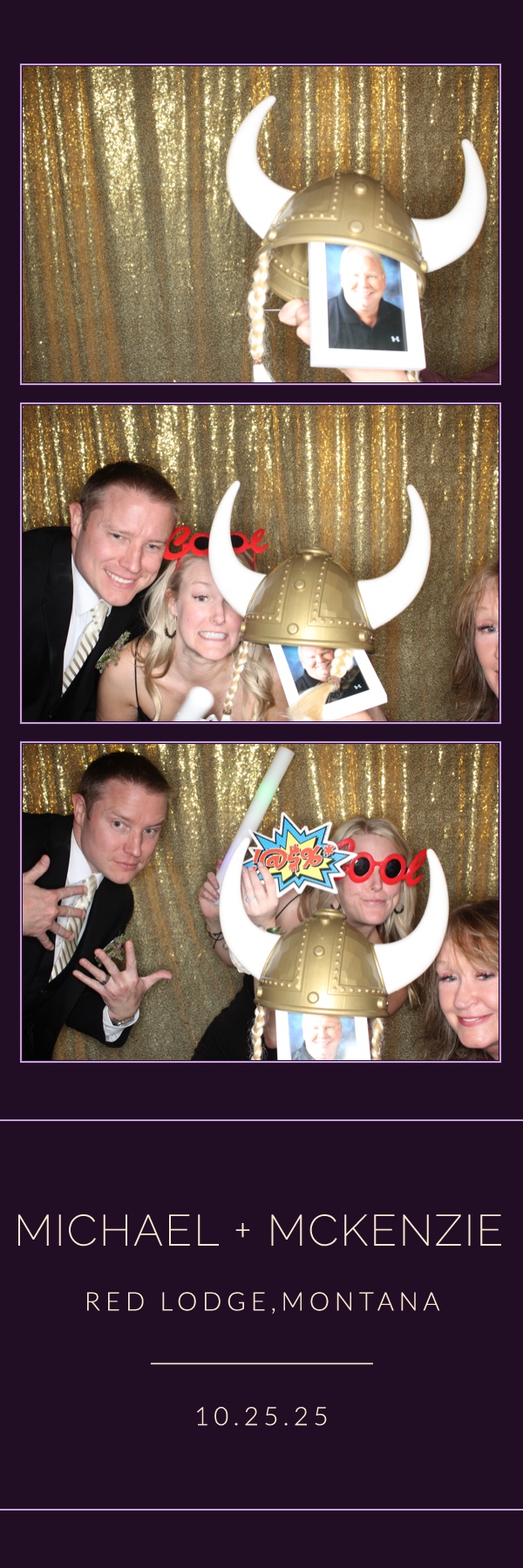 McKenzie and Michael's Wedding | View more photos from the event at gallery.photoboothbillings.com/u/PhotoBoothBillings/McKenzie-and-Michaels-Wedding