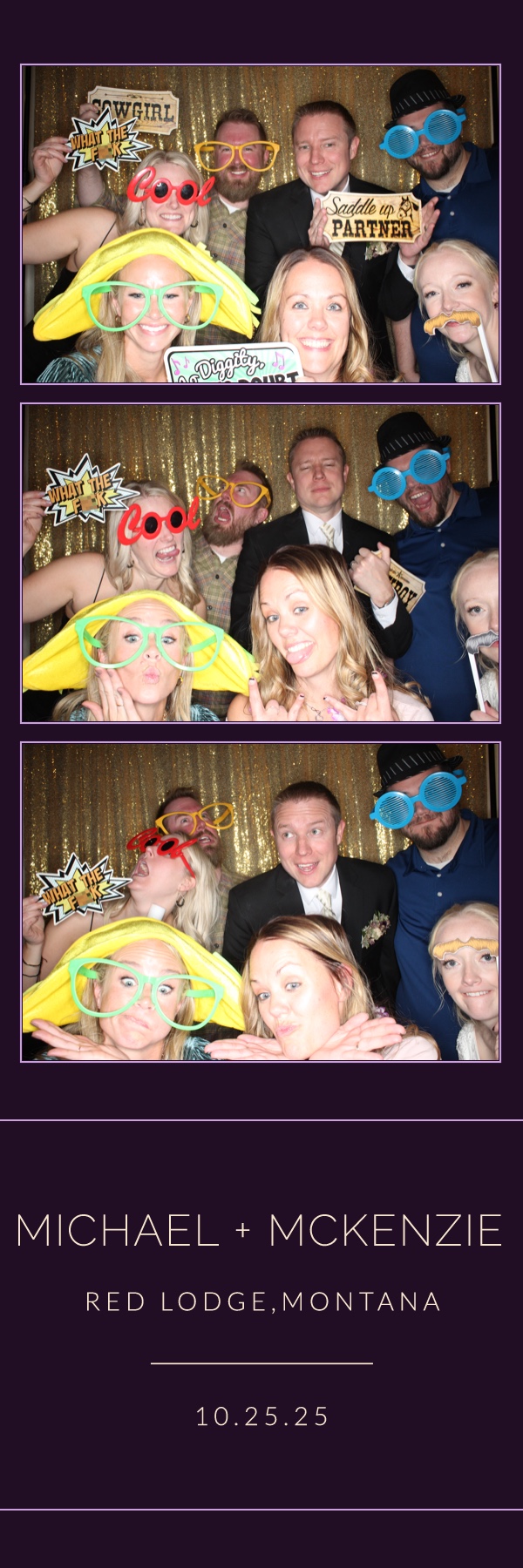 McKenzie and Michael's Wedding | View more photos from the event at gallery.photoboothbillings.com/u/PhotoBoothBillings/McKenzie-and-Michaels-Wedding