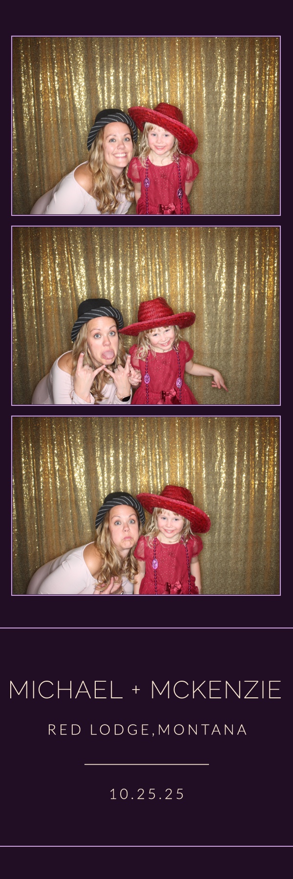 McKenzie and Michael's Wedding | View more photos from the event at gallery.photoboothbillings.com/u/PhotoBoothBillings/McKenzie-and-Michaels-Wedding