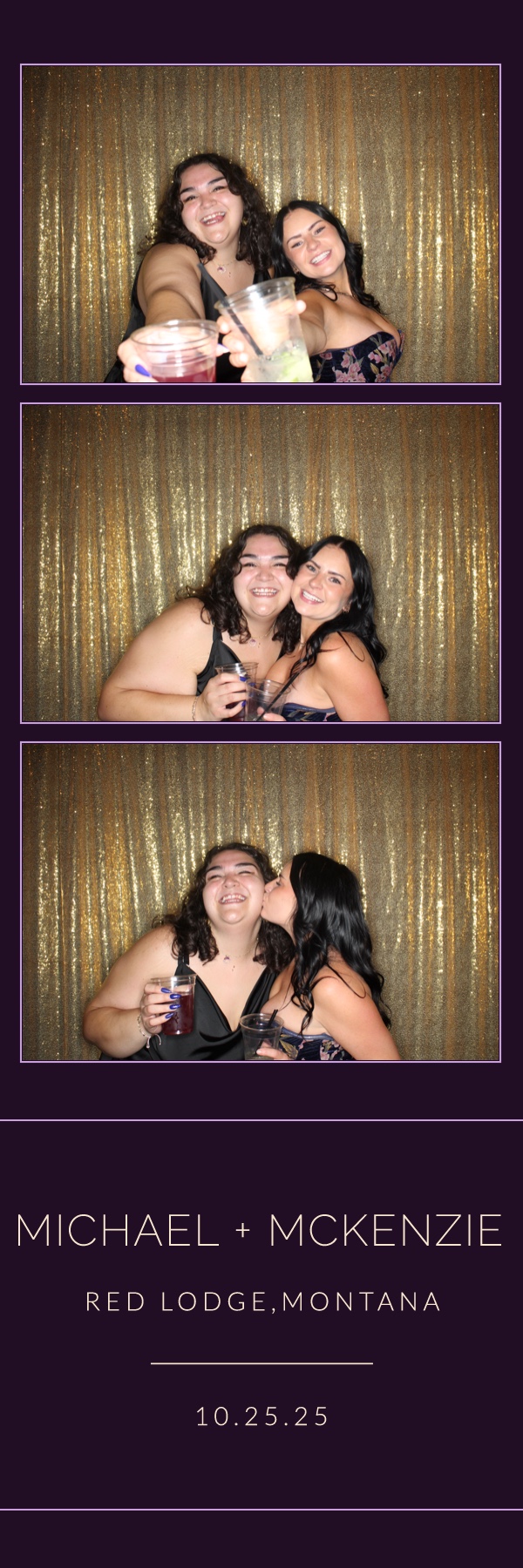 McKenzie and Michael's Wedding | View more photos from the event at gallery.photoboothbillings.com/u/PhotoBoothBillings/McKenzie-and-Michaels-Wedding