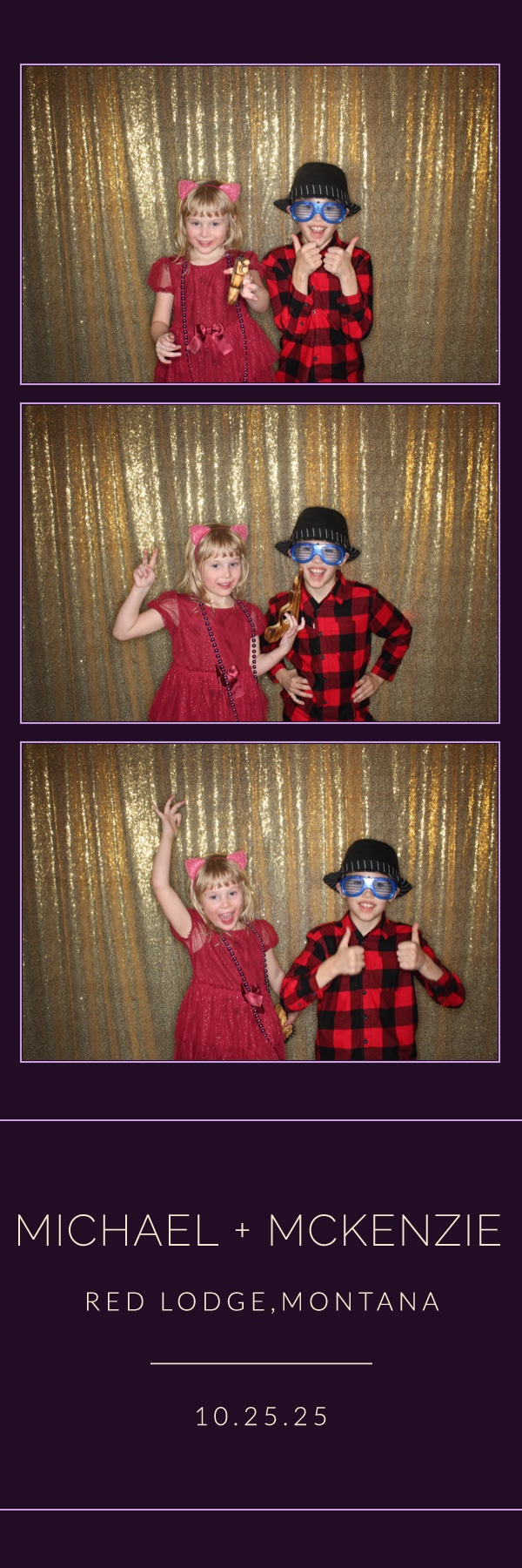 McKenzie and Michael's Wedding | View more photos from the event at gallery.photoboothbillings.com/u/PhotoBoothBillings/McKenzie-and-Michaels-Wedding