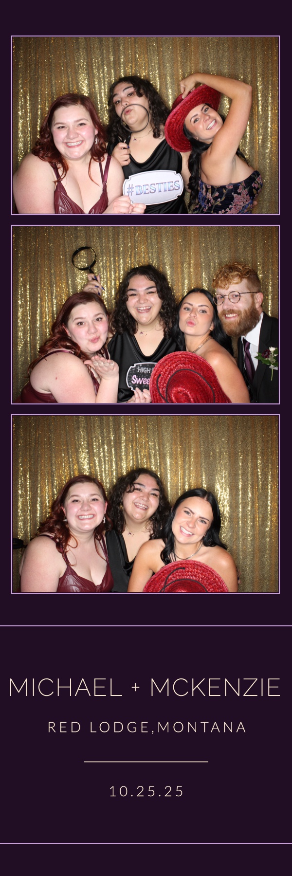 McKenzie and Michael's Wedding | View more photos from the event at gallery.photoboothbillings.com/u/PhotoBoothBillings/McKenzie-and-Michaels-Wedding