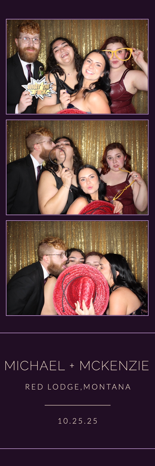 McKenzie and Michael's Wedding | View more photos from the event at gallery.photoboothbillings.com/u/PhotoBoothBillings/McKenzie-and-Michaels-Wedding