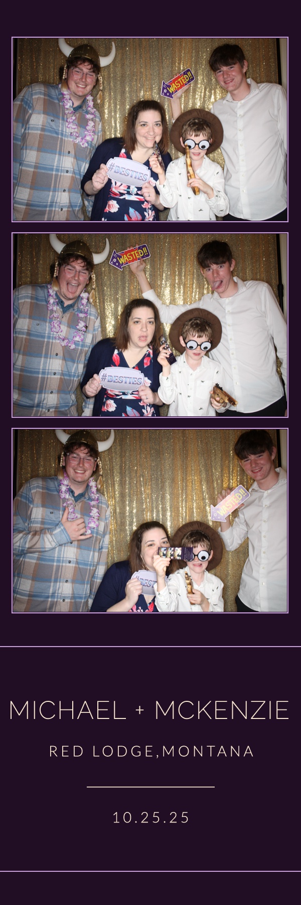 McKenzie and Michael's Wedding | View more photos from the event at gallery.photoboothbillings.com/u/PhotoBoothBillings/McKenzie-and-Michaels-Wedding