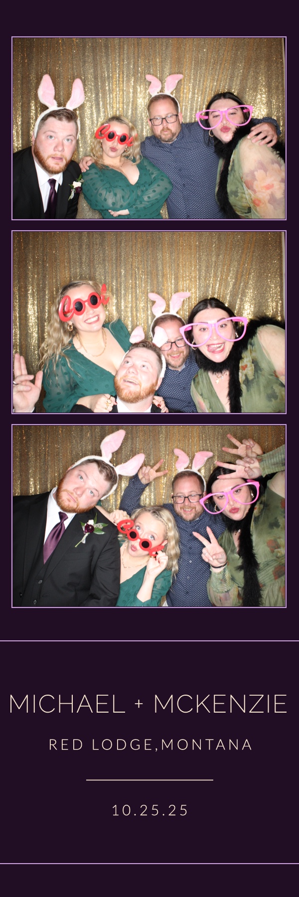 McKenzie and Michael's Wedding | View more photos from the event at gallery.photoboothbillings.com/u/PhotoBoothBillings/McKenzie-and-Michaels-Wedding