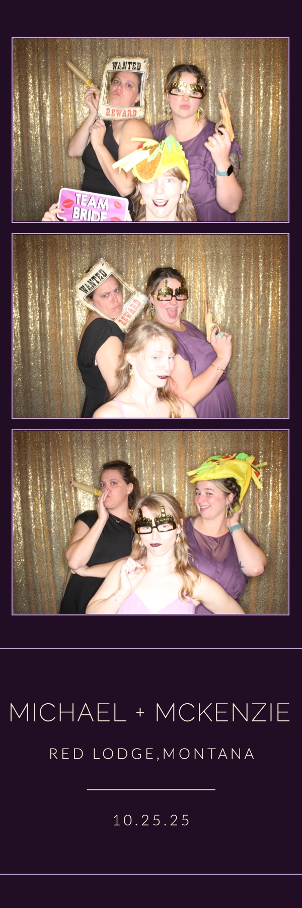 McKenzie and Michael's Wedding | View more photos from the event at gallery.photoboothbillings.com/u/PhotoBoothBillings/McKenzie-and-Michaels-Wedding