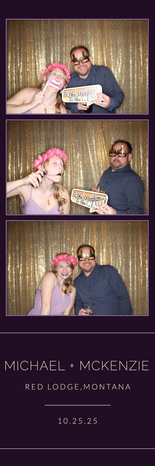 McKenzie and Michael's Wedding | View more photos from the event at gallery.photoboothbillings.com/u/PhotoBoothBillings/McKenzie-and-Michaels-Wedding