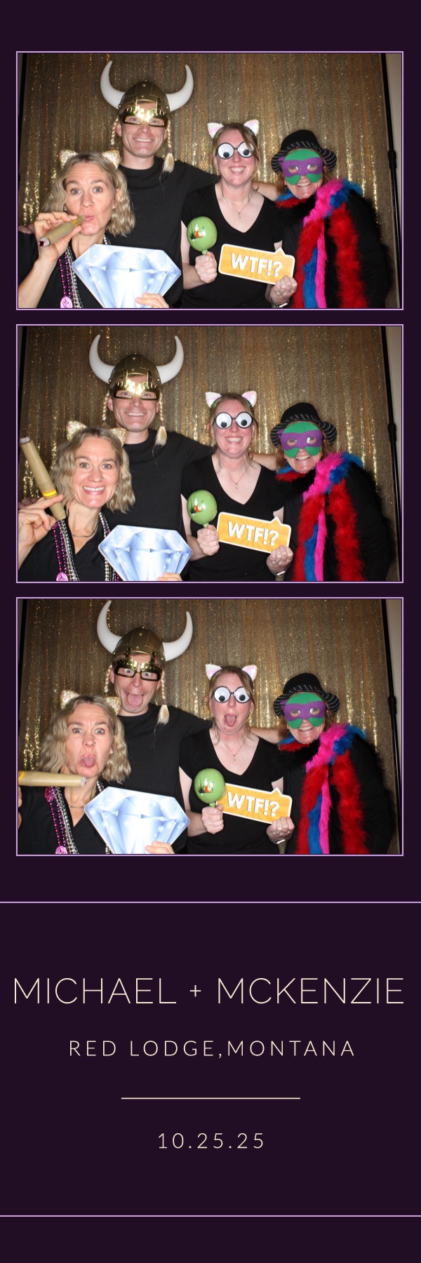 McKenzie and Michael's Wedding | View more photos from the event at gallery.photoboothbillings.com/u/PhotoBoothBillings/McKenzie-and-Michaels-Wedding