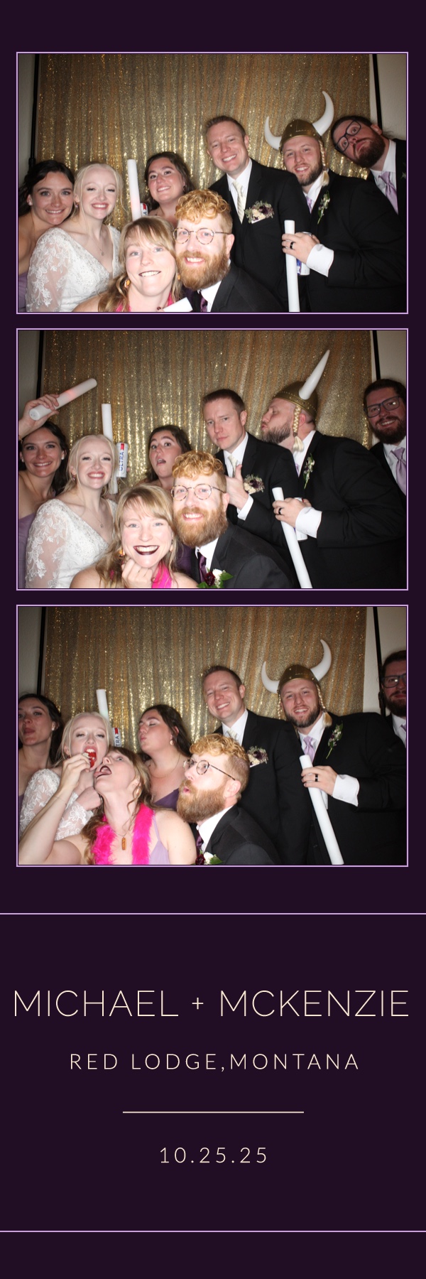 McKenzie and Michael's Wedding | View more photos from the event at gallery.photoboothbillings.com/u/PhotoBoothBillings/McKenzie-and-Michaels-Wedding