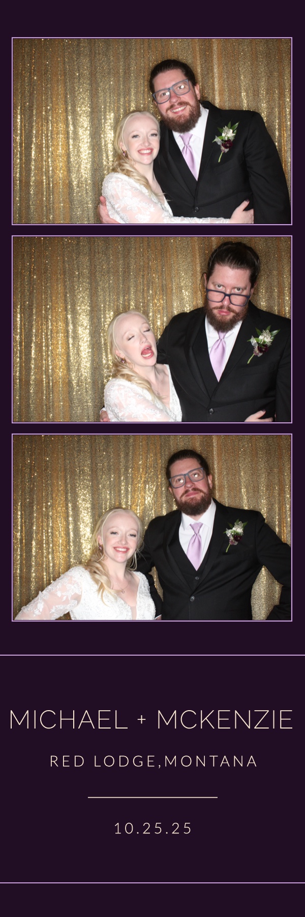 McKenzie and Michael's Wedding | View more photos from the event at gallery.photoboothbillings.com/u/PhotoBoothBillings/McKenzie-and-Michaels-Wedding