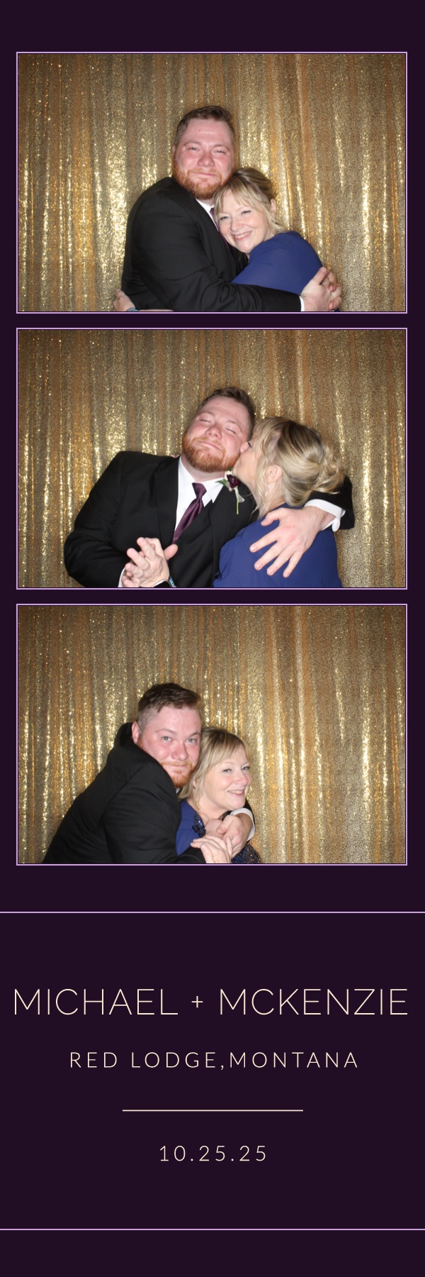 McKenzie and Michael's Wedding | View more photos from the event at gallery.photoboothbillings.com/u/PhotoBoothBillings/McKenzie-and-Michaels-Wedding