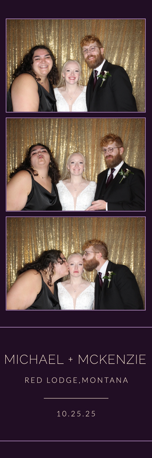 McKenzie and Michael's Wedding | View more photos from the event at gallery.photoboothbillings.com/u/PhotoBoothBillings/McKenzie-and-Michaels-Wedding