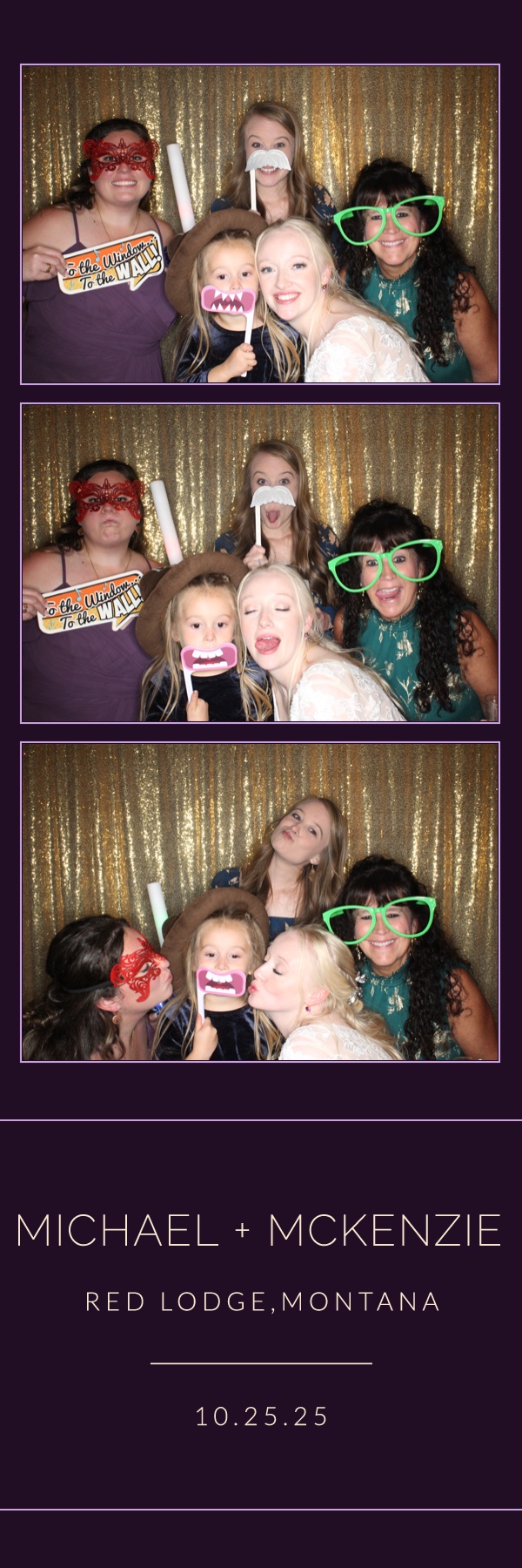 McKenzie and Michael's Wedding | View more photos from the event at gallery.photoboothbillings.com/u/PhotoBoothBillings/McKenzie-and-Michaels-Wedding