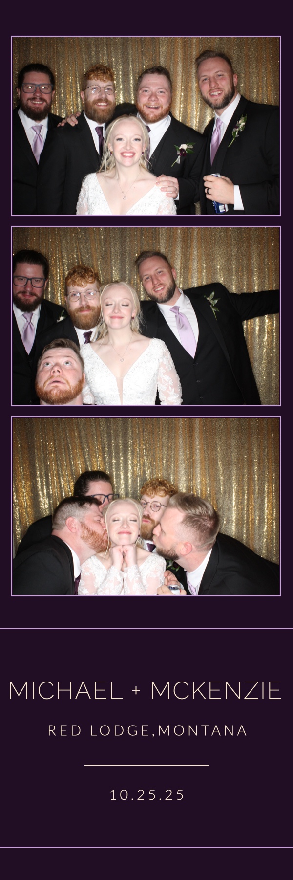 McKenzie and Michael's Wedding | View more photos from the event at gallery.photoboothbillings.com/u/PhotoBoothBillings/McKenzie-and-Michaels-Wedding