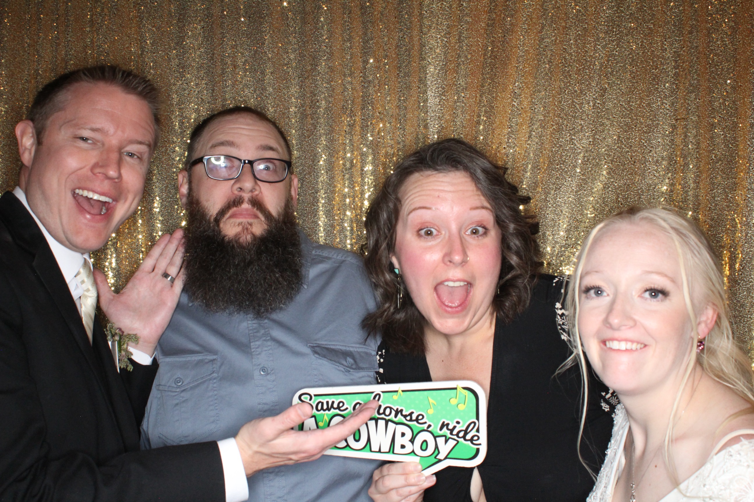 McKenzie and Michael's Wedding | View more photos from the event at gallery.photoboothbillings.com/u/PhotoBoothBillings/McKenzie-and-Michaels-Wedding