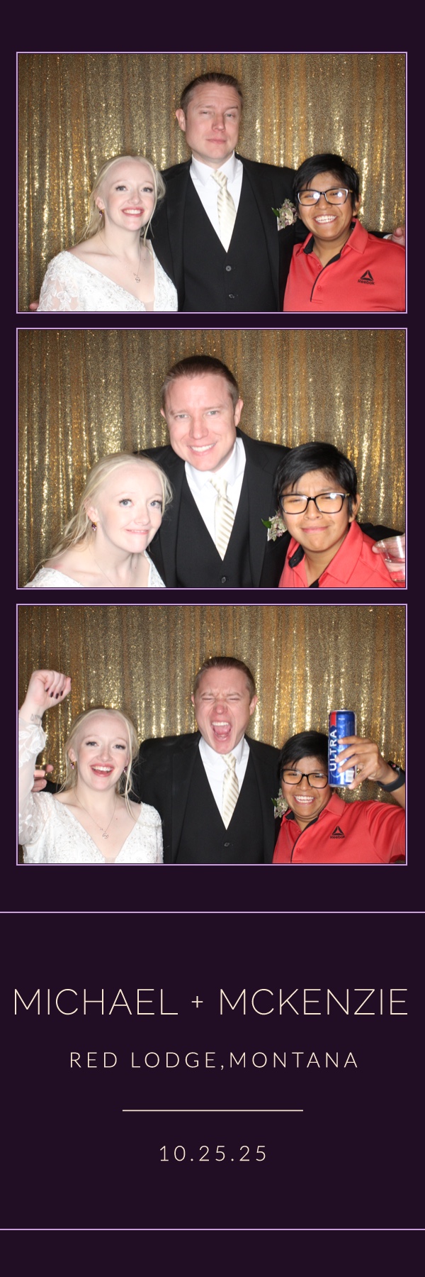 McKenzie and Michael's Wedding | View more photos from the event at gallery.photoboothbillings.com/u/PhotoBoothBillings/McKenzie-and-Michaels-Wedding