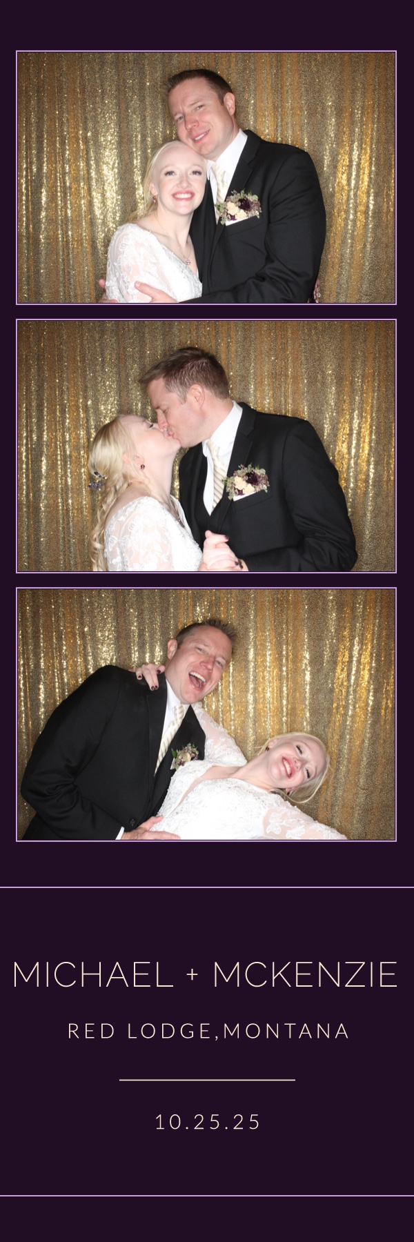 McKenzie and Michael's Wedding | View more photos from the event at gallery.photoboothbillings.com/u/PhotoBoothBillings/McKenzie-and-Michaels-Wedding