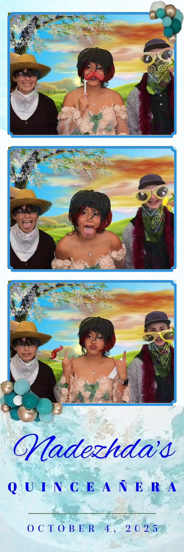 Nadezhda's Quinceanera  | View more photos from the event at gallery.photoboothbillings.com/u/PhotoBoothBillings/Nadezhdas-Quinceanera