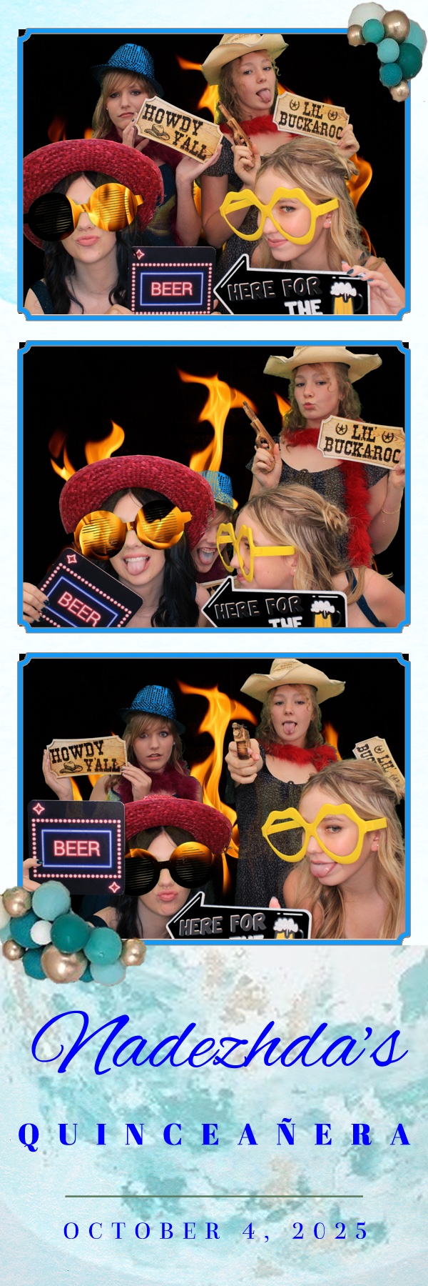 Nadezhda's Quinceanera  | View more photos from the event at gallery.photoboothbillings.com/u/PhotoBoothBillings/Nadezhdas-Quinceanera