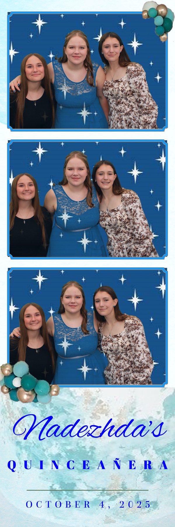 Nadezhda's Quinceanera  | View more photos from the event at gallery.photoboothbillings.com/u/PhotoBoothBillings/Nadezhdas-Quinceanera