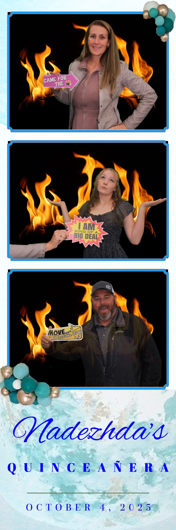 Nadezhda's Quinceanera  | View more photos from the event at gallery.photoboothbillings.com/u/PhotoBoothBillings/Nadezhdas-Quinceanera