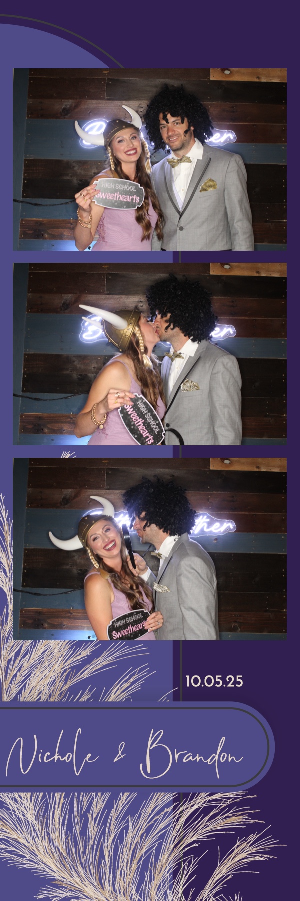 Nichole and Brandon's Wedding | View more photos from the event at gallery.photoboothbillings.com/u/PhotoBoothBillings/Nichole-and-Brandons-Wedding