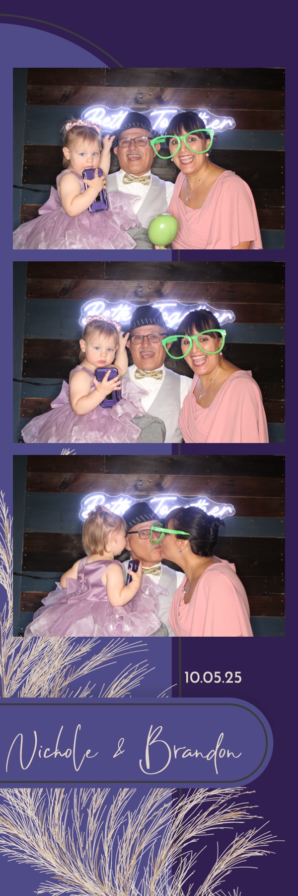 Nichole and Brandon's Wedding | View more photos from the event at gallery.photoboothbillings.com/u/PhotoBoothBillings/Nichole-and-Brandons-Wedding