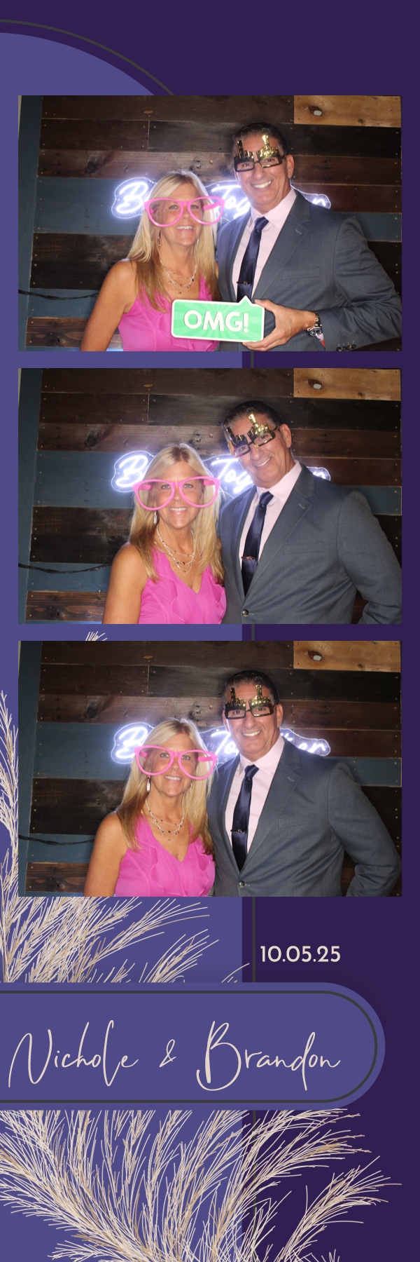 Nichole and Brandon's Wedding | View more photos from the event at gallery.photoboothbillings.com/u/PhotoBoothBillings/Nichole-and-Brandons-Wedding
