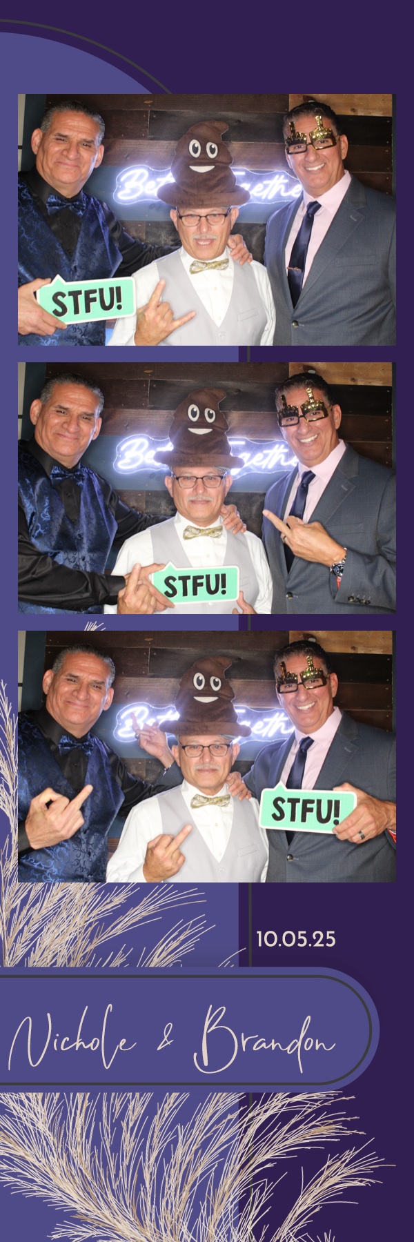 Nichole and Brandon's Wedding | View more photos from the event at gallery.photoboothbillings.com/u/PhotoBoothBillings/Nichole-and-Brandons-Wedding