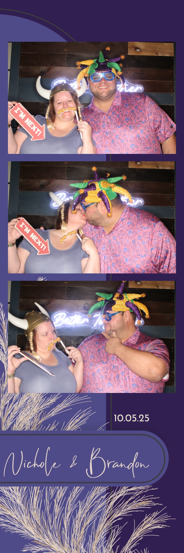 Nichole and Brandon's Wedding | View more photos from the event at gallery.photoboothbillings.com/u/PhotoBoothBillings/Nichole-and-Brandons-Wedding