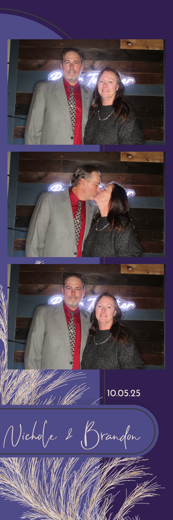 Nichole and Brandon's Wedding | View more photos from the event at gallery.photoboothbillings.com/u/PhotoBoothBillings/Nichole-and-Brandons-Wedding
